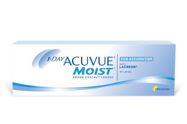 1-Day Acuvue Moist for Astigmatism 30 Pack