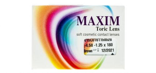 Maxim Colour Toric for Astigmatism Correction (Bi-Monthly)